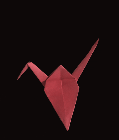 Origami crane loading